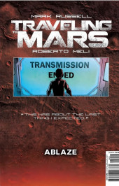 Verso de Traveling to Mars (2022) -4- Issue# 4