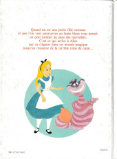 Verso de Walt Disney (France Loisirs) -1993- Alice au pays des merveilles