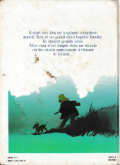 Verso de Walt Disney (France Loisirs) -1988- Rox et Rouky