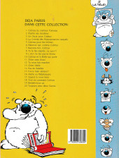 Verso de Cubitus -20a1990- Toujours avec deux sucres