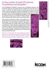 Verso de Valkyrie Apocalypse - L'Affaire Jack l'Eventreur -1- Tome 1