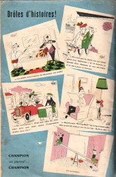 Verso de Champion Pierrot-Magazine -6- Le musicien appelle au secours!