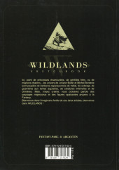 Verso de (AUT) Borderie -2018- Wildlands Sketchbbok
