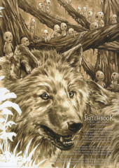 Verso de (AUT) Juapi -2021- The art of Juapi - Sketchbook