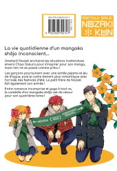 Verso de Monthly girls' Nozaki-kun -4- Tome 4