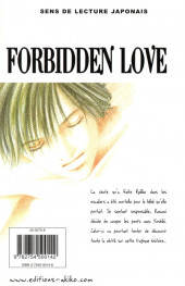 Verso de Forbidden Love -7- Tome 7