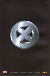 Verso de X-Men (1re série) -109TL- La fin du monde (1)