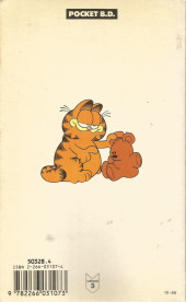 Verso de Garfield (Dargaud) -2Poche- Faut pas s'en faire