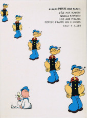 Verso de Popeye (Les aventures de) (MCL) -7- Y a des espions partout !