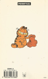 Verso de Garfield (Dargaud) -3Poche- Les Yeux plus gros que le ventre