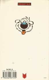 Verso de Cubitus -4Poche- La Corrida des Hippopotames Casqués