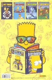 Verso de Bart Simpson (Panini Comics) -0- Le grand livre de Bart Simpson