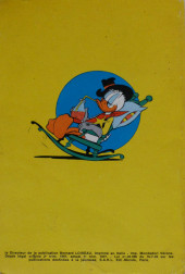 Verso de Mickey Parade (Supplément du Journal de Mickey) -5a1977- Donald roi du Far-West (786 Bis)