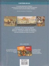 Verso de L'histoire en B.D. -3- Napoléon - Austerlitz et Waterloo
