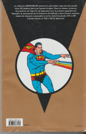 Verso de Superman (Archives DC) -1- 1958 - 1959