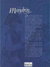 Verso de L'histoire de Mandrin en BD
