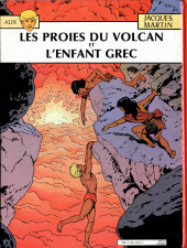 Verso de Alix (France Loisirs) -1415- L'enfant grec et les proies du volcan