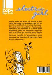 Verso de Electric Girl -1- Drôle de génie !