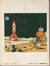 Verso de Tintin (Pop-Hop) -1- On a marché sur la Lune