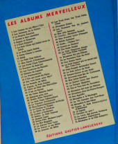 Verso de Les albums merveilleux (Gautier-Languereau) -73- Bécassine Exploratrice