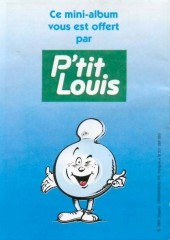 Verso de Le petit Spirou (Publicitaire) -PtitL2- Le Petit Spirou et P'tit Louis - Gags en coque