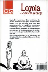 Verso de Loyola et la société secrète
