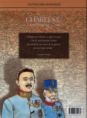 Verso de Charles Ier - L'Empereur de la paix