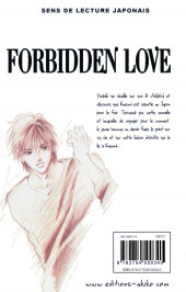 Verso de Forbidden Love -13- Tome 13