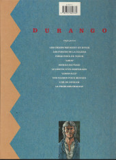 Verso de Durango -6b1992- Le destin d'un desperado