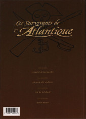 Verso de Les survivants de l'Atlantique -4- Trésor mortel