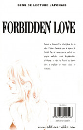 Verso de Forbidden Love -12- Tome 12