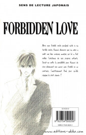 Verso de Forbidden Love -11- Tome 11