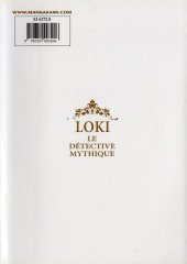 Verso de Loki, le détective mythique -1- Tome 1