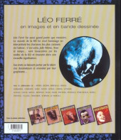 Verso de En images et en bande dessinée -6- Léo Ferré