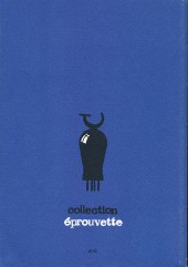 Verso de Avis d'orage en fin de journée - Hantologie