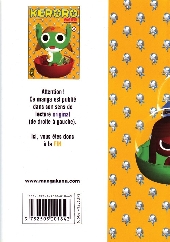Verso de Sergent Keroro -4- Tome 4
