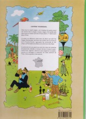 Verso de Tintin (en langues régionales) -18Vosgien- L'effère Tournesol