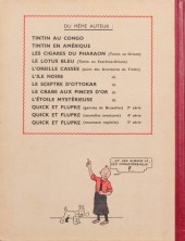 Verso de Quick et Flupke -2- (Casterman, N&B) -5A18- Quick et Flupke gamins de Bruxelles