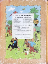 Verso de Tintin (Historique) -13B12- Les 7 boules de cristal