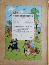 Verso de Tintin (Historique) -15B07- Au pays de l'or noir