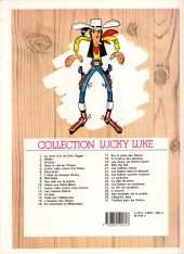 Verso de Lucky Luke -21b1988- Les collines noires