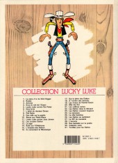 Verso de Lucky Luke -30c1991- Calamity Jane
