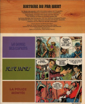 Verso de Histoire du Far-West (Intégrale) -7- La danse des esprits / Jesse James / La police montée