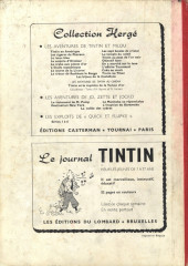 Verso de (Recueil) Tintin (Album du journal - Édition belge) -69- Tome 69