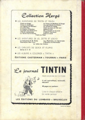 Verso de (Recueil) Tintin (Album du journal - Édition belge) -51- Tome 51
