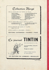 Verso de (Recueil) Tintin (Album du journal - Édition belge) -48- Tome 48