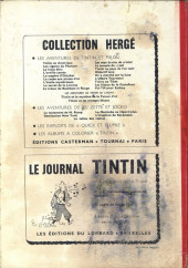 Verso de (Recueil) Tintin (Album du journal - Édition belge) -87- Tome 87
