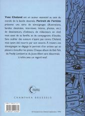 Verso de (AUT) Chaland -2008- Portrait de l'artiste
