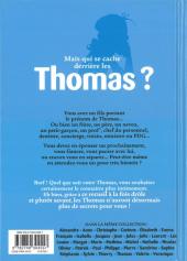 Verso de L'encyclopédie des Prénoms en BD -32- Thomas