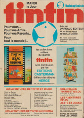 Verso de (Recueil) Tintin (L'hebdoptimiste) -7- N° 7